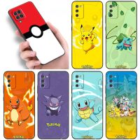 Pokemon Black Case For Samsung Galaxy A02S A10S A11 A20S A20E A30 A31 A40 A41 A03S A01 Core A21S A6 A7 A8 A9 2018 A5 2017