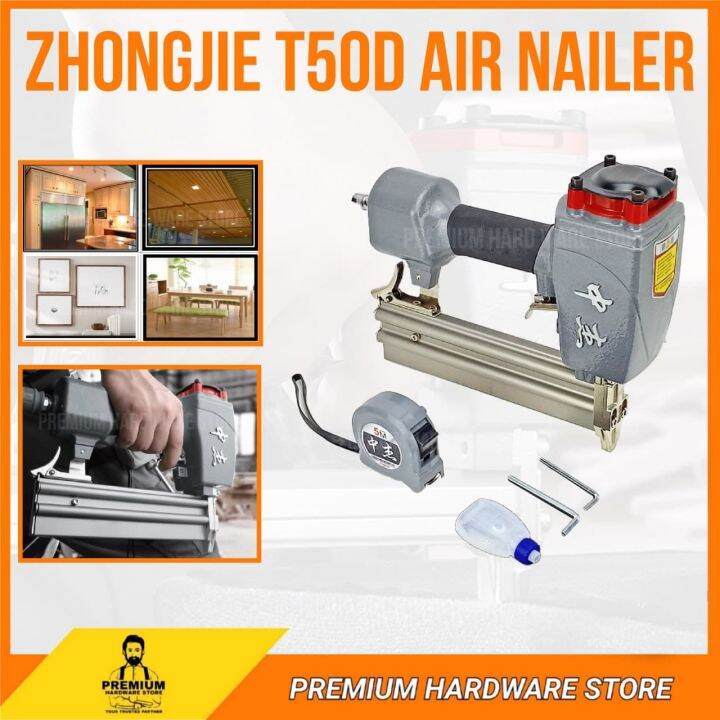 NAIL GUN/AIR STAPLER(ZJ) T50 U Lazada