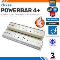 CLEF : POWERBAR 4+ ปลั๊ก ป้องกันไฟกระชาก กรองไฟ มี USB Charge ประกันศูนย์ Clef [ออกใบกำกับได้] / LENNSHOP