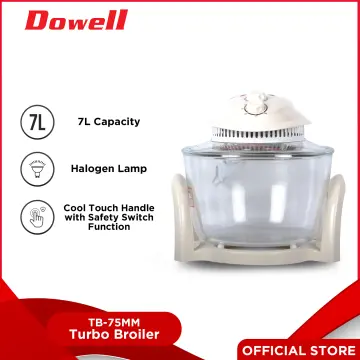 dowell compact convection oven with halogen lamp