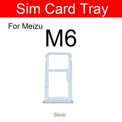 【✆New✆】 anlei3 เมมโมรี่แอมป์; ที่ใส่ถาดซิมการ์ดสำหรับ Meizu Meilan Blue Charm 6 S6 6T M6 M6s M6t M711c M811h ช่องเสียบซิมสล็อคอ่านบัตร M811q