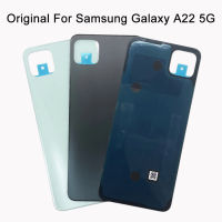 ที่อยู่อาศัยแบตเตอรี่เดิมสำหรับ Samsung Galaxy A22 5กรัมฝาหลัง S Amsung G Alaxy A22S 5กรัมแบตเตอรี่ประตูกรณีที่มีเทปกาว