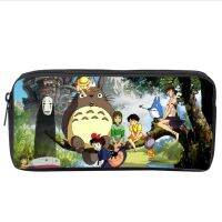 anime My Neighbor Totoro Student pencil case Kids cartoon pencil Bag teenager Zipper Handbag Women Cosmetic Case Makeup Bag