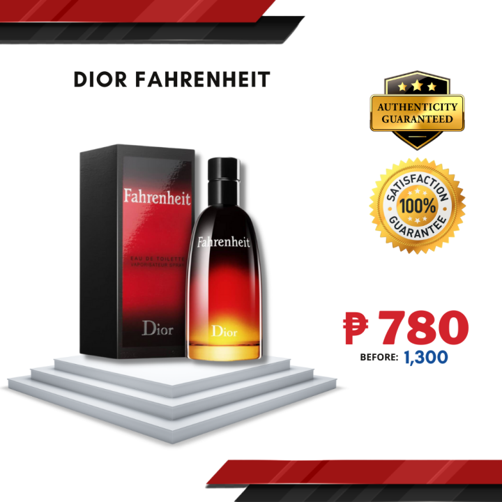 Authentic Fahrenheit EDP USTester Perfume for Men | Lazada PH