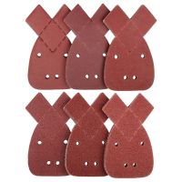 60Pcs Sander Pads, 10 x 40/60/80/120/180/240 Mouse Sander Pads Mixed, Mouse Sanding Pads