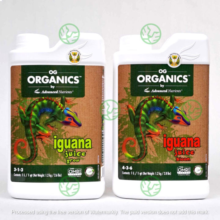 ready-stock-ขวดที่ปิดสนิท-iguana-juice-1l-grow-bloom-og-organics-advanced-nutrientsมีบริการเก็บเงินปลายทาง