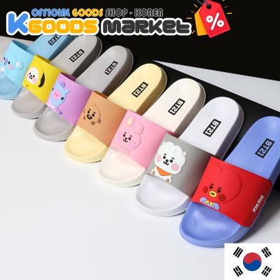 BTS BT21 Pastel Slipper ตัวละครตัวละครอย่างเป็นทางการ gf