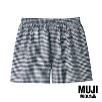 มูจิ กางเกงบ็อกเซอร์ผ้าออกซฟอร์ต - Muji Oxford Front Open Trunks