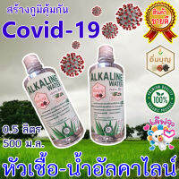 น้ำอัลคาไลน์ น้ำด่าง PH.13 (เข้มข้น) Alkaline Water  หัวเชื้อผสม (ขวดเล็ก 0.5 ลิตร)