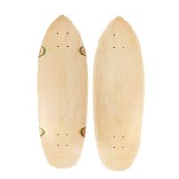 Maple Roller Skateboard Making Durable Professional Carver Surf Land Skateboard Skating For Adult Men Skate Board Without Wheel Roller Skates parts