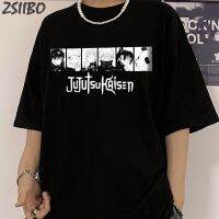 เสื้อยืดคอกลมชายHarajuku Tshirtอะนิเมะจุ๋ยวรัทยาKaisen Yuji Itadoriตลกพิมพ์ฤดูร้อนCool Unisexแขนสั้นเสื้อT Streetwearเสื้อยืด S-5XL