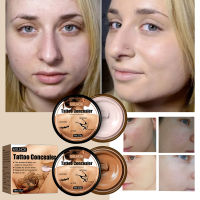 Eelhoe Tattoo Concealer Cover Tattoo Scar Birthmark Spot Waterproof Brightening Invisible Two-Color Concealer