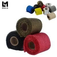 50mm 1Meter Performance Exhaust Tape Manifold Downpipe Insulating Heat Wrap 2" inch 1901 Adhesives Tape