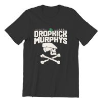 เสื้อยืดผ้าฝ้ายเสื้อยืด ผ้าฝ้าย 100% พิมพ์ลาย Dropkick Murphys Band แฟชั่นฤดูร้อน สําหรับผู้ชายL XL XXL 3XL  4J83