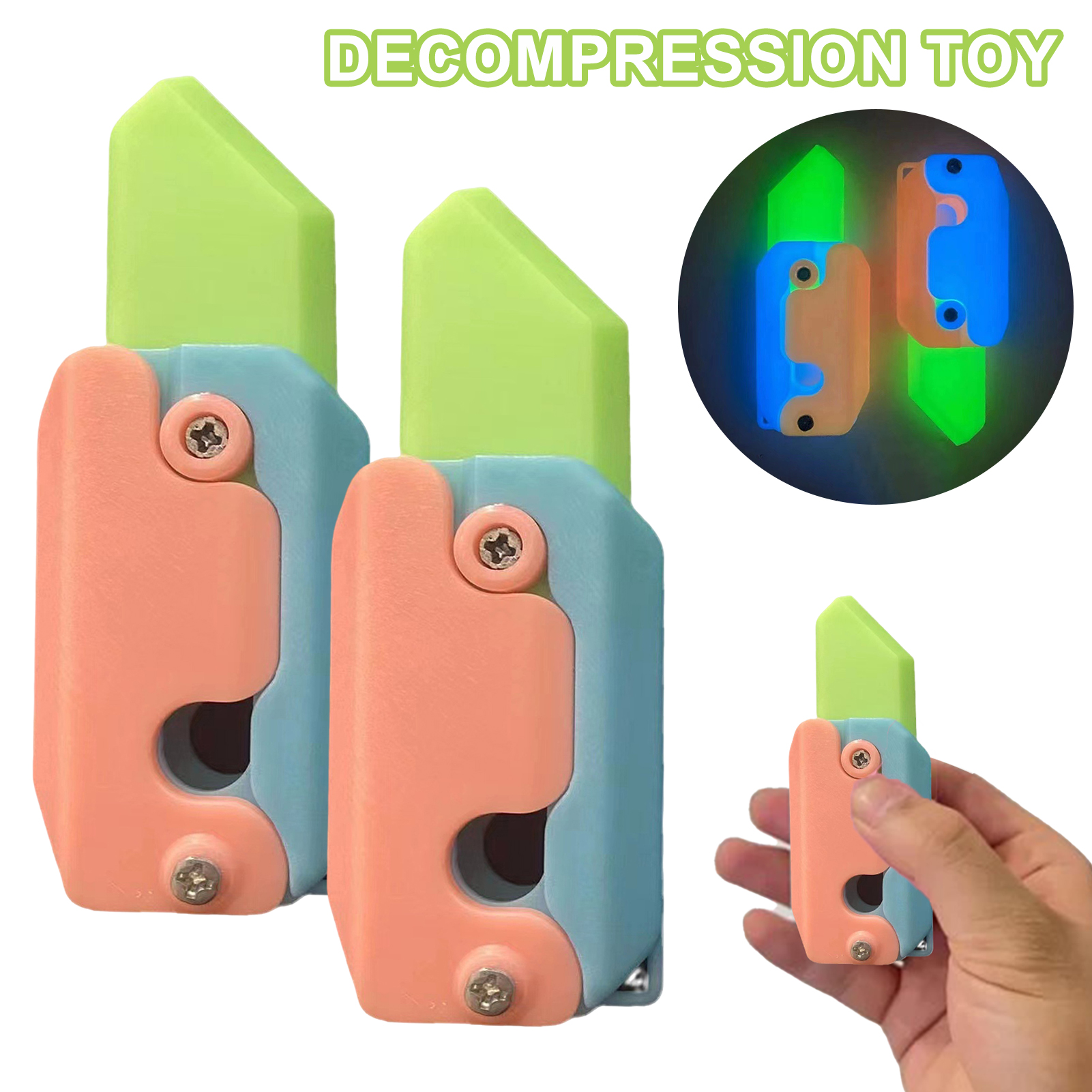 Budget Cutter玩具放松传感器玩具点亮游戏时间和一个灯，主要用于主传感器和应力消除发光Dalam凝胶