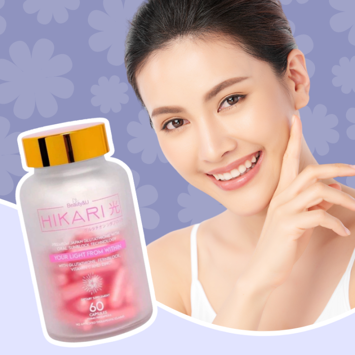 *Bright and Beautiful Skin* 1 Bottle (60 Capsules) Hikari Ultra ...