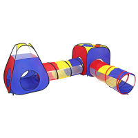 3 In 1 Portable Childrens Tent, Childrens Ball Pit Play Tent, Play Tent With Tunnel And Ball Pit, Foldable Kid Toy
