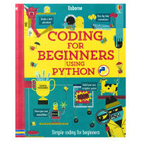 Usborne original English coding for beginners using Python beginners computer programming language childrens computer enlightenment Activity Book genuine imported childrens English book