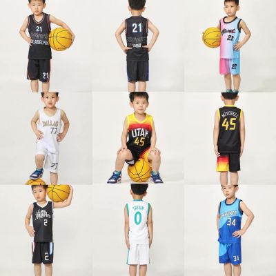 2021 NBA City Edition Jersey for Kids Dallas Doncic Utah Mitchell Celtics Tatum Fashion Children Basketball Suits