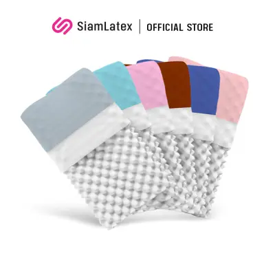 SiamLatex ปลอกหมอนยางพารา Double Slope Cover Case รุ่น Colorful สำหรับ หมอนยางพารา รุ่น Double Slopes และ Double Slopes Charcoal