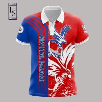 2023 new style1 ARRIVE design Crystal Palace F.C 3D high-quality polyester quick drying 3D polo shirt,   style71xl (contact online for free customization of name)