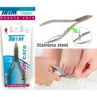 ถูกและดี??Trim Toenail Clipper กรรไกรตัดหนังสแตนเลส (ปลายโค้งแหลมยาว) เข้าซอกหนัง ทำจากสแตนเลสแท้ (ตัวใหญ่-โค้งแหลมยาว