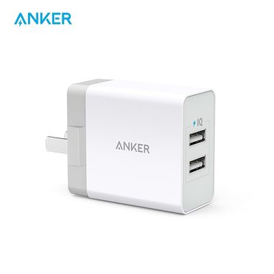 Anker 2พอร์ต Usb-พอร์ต2.4a Apple ชาร์จโทรศัพท์ Apple ที่ชาร์จ/หัวหลายช่อง/เร็วสำหรับชาร์จ/สนับสนุนชาร์จ