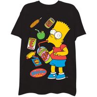 Kids T-Shirt cartoon The Simpson graphic Tops Boys Girls Distro Age 1 2 3 4 5 6 7 8 9 10 11 12 Years