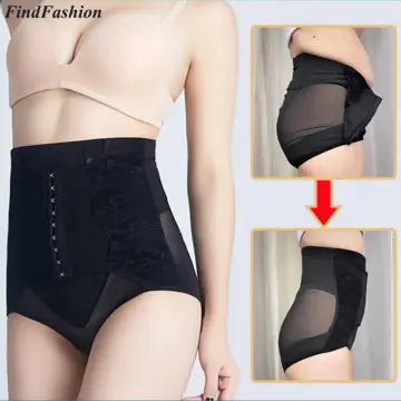 High Waisted Strong Girdle Seamless Ladies' Liquid Belly Hip Lifting Pants  Panties for Women French Cut