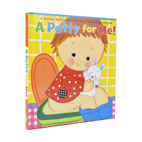 Karen Katz, Karen Katz a potty for me! My potty childrens behavior habits develop English Enlightenment turn over books childrens English books authentic English original picture books