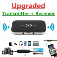 2 in 1 Bluetooth 5.0 Audio Receiver Transmitter อะแดปเตอร์ไร้สาย Dongle 3.5mm RCA AUX Stereo Transmitter สําหรับ PC TV รถ ลําโพง