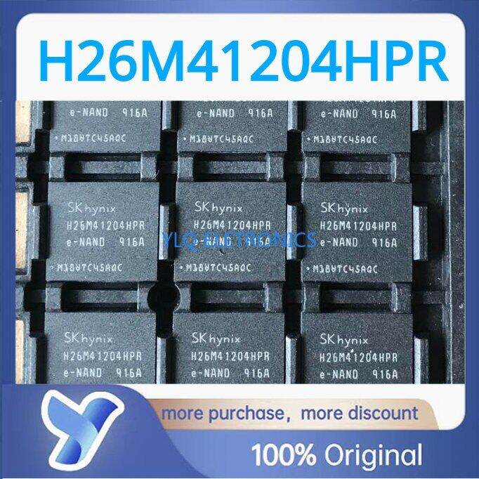 Original new H26M41204HPR eMMC ver 5.1 BGA-153 H26M41204 integrated ...