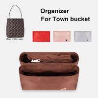 Satin Travel Insert Organizer For Handbags Tote Cosmetic Pouch Womens Makeup Linner Bags Tote Shaper For Coa Town ch Bucket