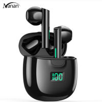 T16 Tws Wireless Bluetooth-compatible Headset Enc Call Noise Reduction Half In-ear Gaming Earphone Hifi Music Earbuds