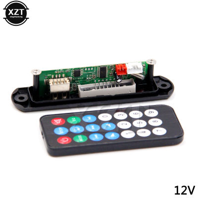 PZ 1ชิ้น DC Micro USB Power MP3ถอดรหัสคณะกรรมการซัพพลาย TF วิทยุ5โวลต์โมดูลเสียงใหม่สำหรับรถเพลงลำโพง5โวลต์12โวลต์สีดำ