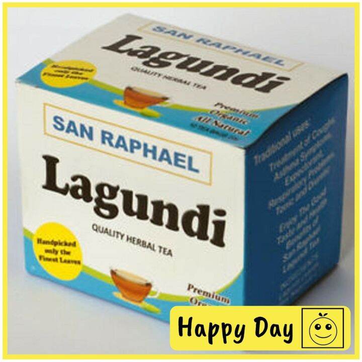 San Raphael Lagundi Herbal Tea 1 Box / 10 Tea Bags (20g) Lazada PH