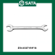 SATA ประแจปากตาย ซาต้า เบอร์ (6x7) - (27x30) mm. #412xx (Metric Double Open End Wrenches)