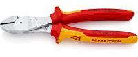 Knipex 74 06 200 High Leverage Diagonal Cutters, VDE-tested, 7.87 Inches