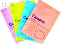 CAMPUS Notebook สมุดเส้นคู่ จำนวน 1 เล่ม (คละสี)