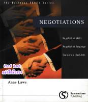 Business Skills Series: Negotiations *Used Book หนังสือมือสอง*