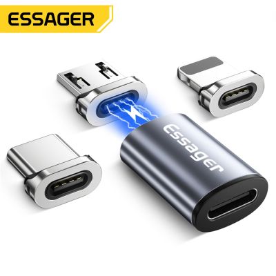 Essager Micro USB Type C Magnetic Adapter USBC Female To Microusb Male Converter Magnet USB-C Type-C Connector For iPhone Xiaomi