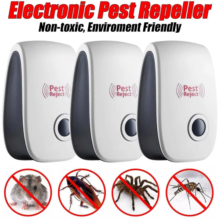Electronic Ultrasonic Mouse Repeller Anti Pest Holder Mosquito Killer