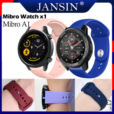 สาย Mibro Watch x1 สายรัดซิลิโคนกีฬาสำหรับนาฬิกา Mibro A1 นาฬิกาสมาร์ท สายนาฬิกา