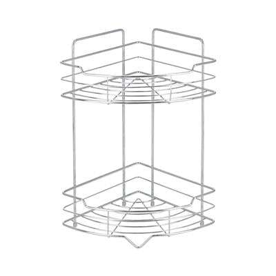 "Buy now"ตะแกรงวางของเข้ามุม 2 ชั้น KASSA KS-16058 สีโครเมียม*แท้100%*