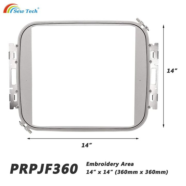 เครื่องเย็บผ้าห่วงเย็บปักถักร้อยพี่ชายสำหรับงานปัก-pr1000-prpjf360มีกรอบปัก-pr1050x-pr1000e