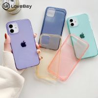 Candy Color Clear Silicone Phone Case For iPhone 11 12 13 Mini 14 Pro Max X XR XS Max 7 8 6 6s Plus Transparent Plain Soft Cover