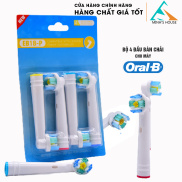 Set bộ 4 Đầu Bàn Chải đánh răng điện thay thế Cho máy Oral B Braun, EB18