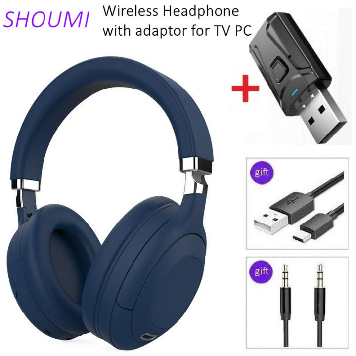 wireless-headphone-bluetooth-headset-bass-helmet-folded-earphone-and-usb-bluetooth-5-0-adaptor-with-mic-for-pc-mobile-gaming