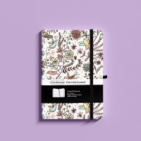 A5 Floral Bullet Dotted Journal 160gsm Thick Paper Elastic Band Hardcover Notebook Note Books Pads