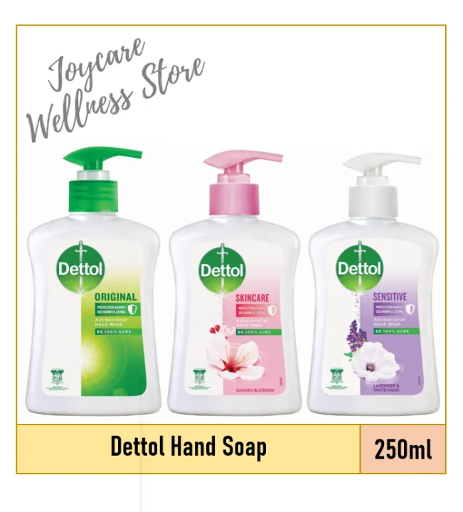 Dettol Hand Soap 250ml Lazada